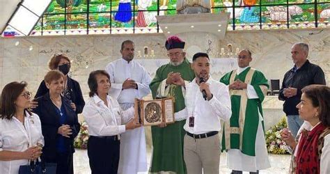 Entronizado El Retablo De Nuestra Se Ora De Coromoto En El Santuario De