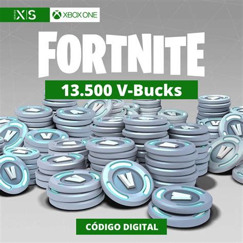 Fortnite 13500 V Bucks Xbox Código Digital Playce Games And T