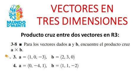 Como Encontrar El Producto Cruz Entre Dos Vectores Vectores En