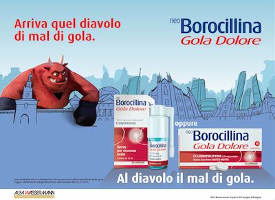 Neo Borocillina Continua A Combattere I Diavoli Del Mal Di Gola