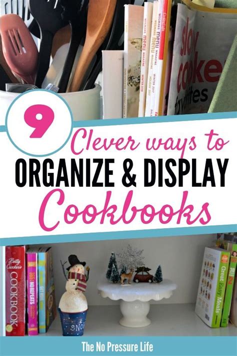 Clever Cookbook Storage Ideas To Try In Your Kitchen Cookbook