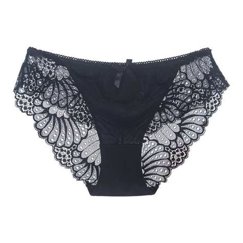 Ensemble lingerie AUTREMENT TRESORS Dentelle Noir Noir Cdiscount Prêt à Porter