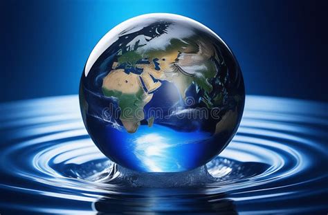 World Water Day Concept. Every Drop Matters Stock Image - Image of ...