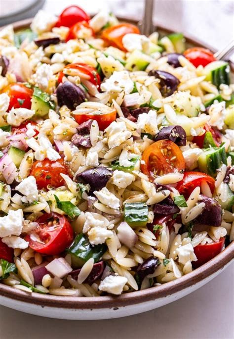 Greek Orzo Salad Recipe Runner