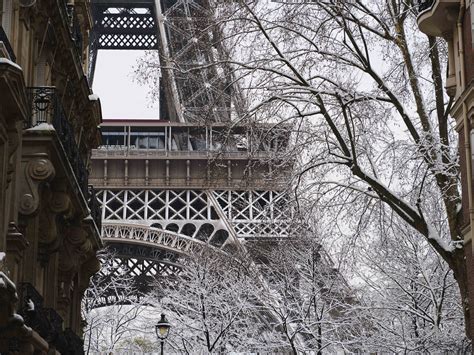 Eiffel Tower Winter Wallpapers Wallpaper Cave