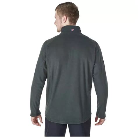 Berghaus Mens Arnside Full Zip Fleece Jacket Dark Green Sportpursu