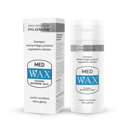 WAX Pilomax MED szampon wzmacniający przeciw wypadaniu włosów 150 ml