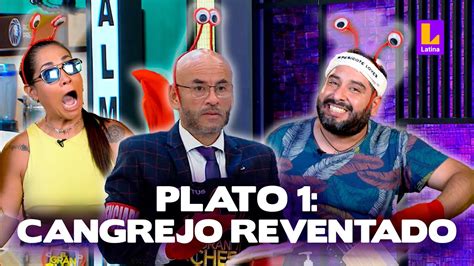 El Gran Chef Famosos Programa De Julio Plato Uno Cangrejo Reventado