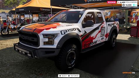 The Crew 2 2017 Ford F 150 Raptor Race Truck Rally Raid Test