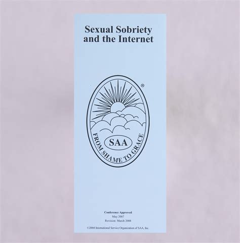 Sexual Sobriety And The Internet Sex Addicts Anonymous Saa