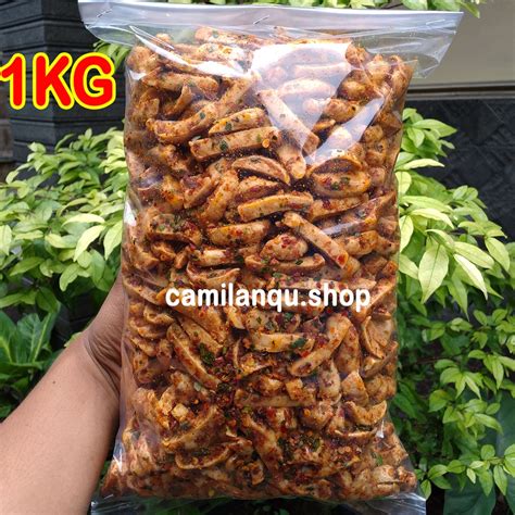 Jual Basreng Viral Basreng Pedas Daun Jeruk 1KG Basreng Sultan Bandung