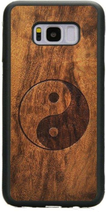 Forestzone Drewniane Etui Samsung Galaxy S Plus Ying Yang Imbuia