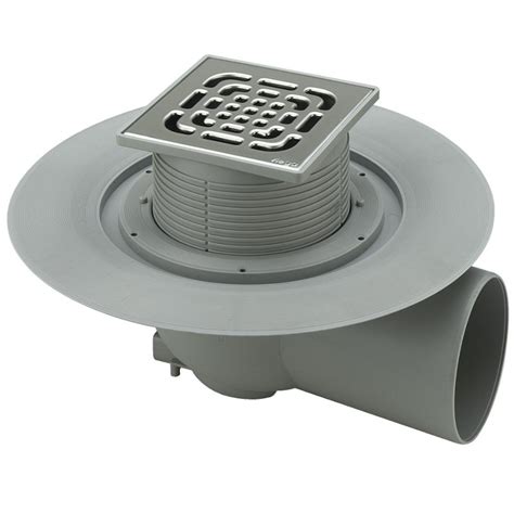 Трап VIEGA с гидрозатвором, изоляционным фартуком и заглушкой 50 мм ...