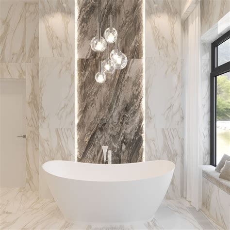 ванная комната с мрамором , ванная с подсветкой | Bathtub, Instagram ...