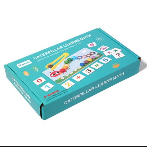 Развивающая игрушка "Гусеница учит математику".