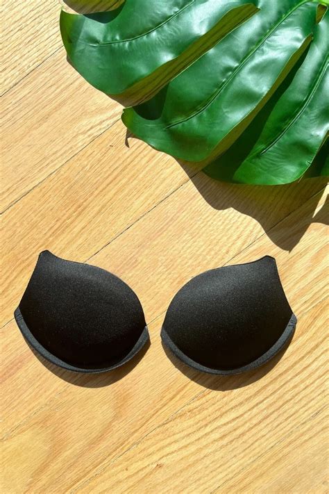 Cupsea Double Padding Push Up For Swimsuit Bikini Black Trendyol