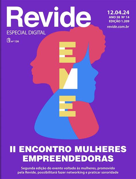 Revista Revide II Encontro Mulheres Empreendedoras Edição 1209