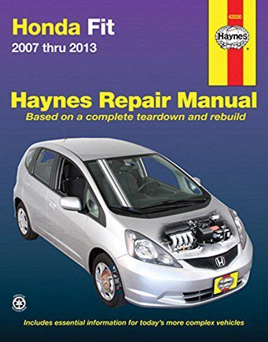 Honda Fit Manual