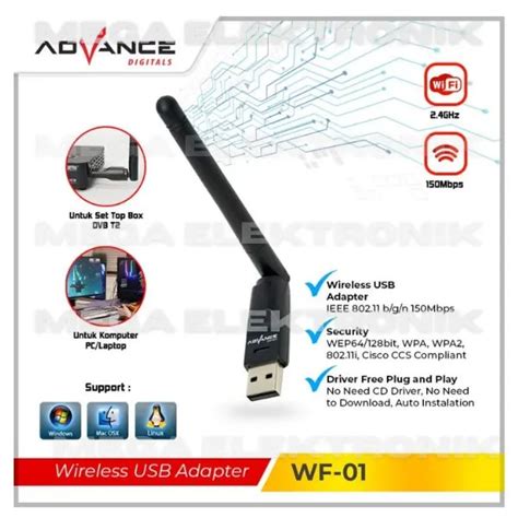 advance wf dongle wifi wireless usb lazada indonesia