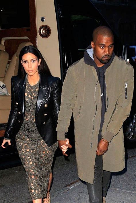 Kim Kardashian S Most Naked Outfits While Out With Kanye West