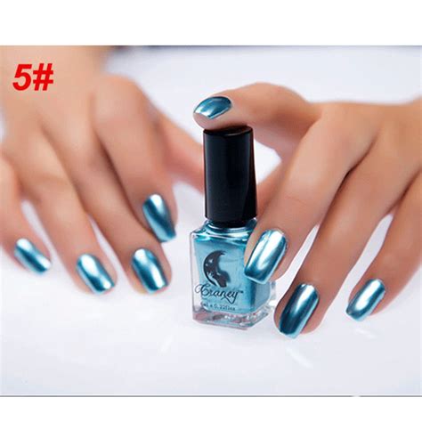 Juhai 6ml Metallic Chrome Mirror Effect Manicure Tool Nail Art Polish