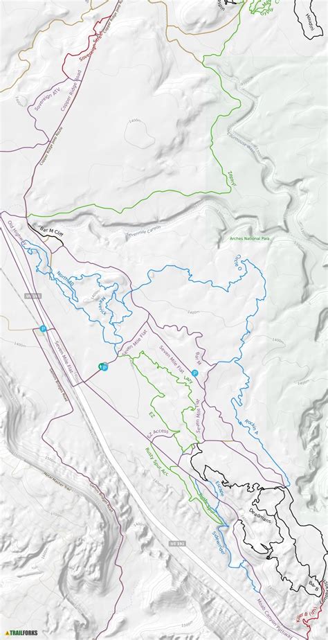 moab brand trails mountain biking trails trailforks