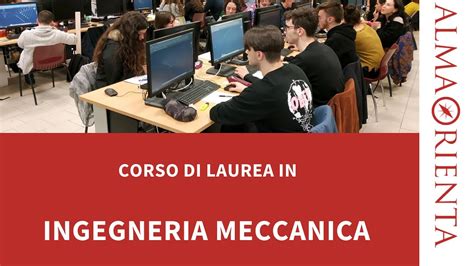 Laurea In Ingegneria Meccanica Youtube