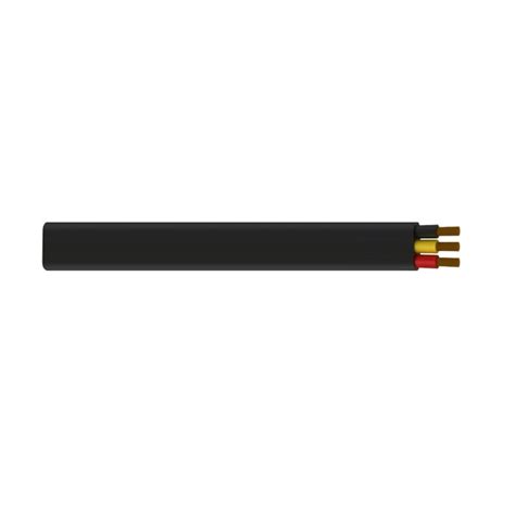 Jainam 14 Awg 3 Core Flat Jacketed Submersible Pump Cable Without