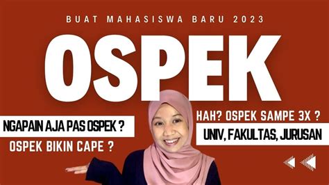 Ospek Ptn Dan Ptkin Alur Kegiatan Ospek Buat Mahasiswa Baru