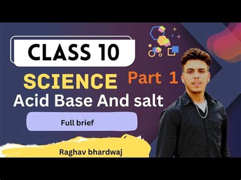 Class 10 Chapter 2 Acid Base And Salt Part 1 Viral Class10 Shorts