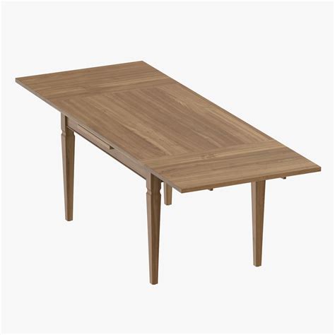 Transitional Dining Table Open 3D Model $39 - .max .obj .c4d .ma .upk