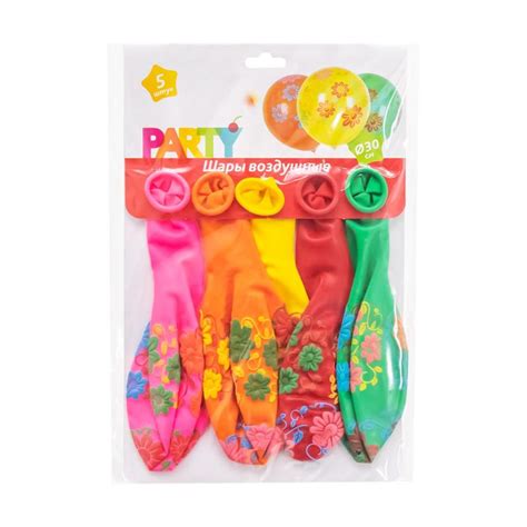 Шарики, 5 шт. - купить в интернет-магазине Fix Price Казахстан в г ...