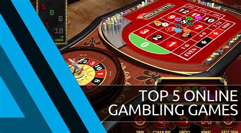 Top 5 Online Gambling Games - The Gamble