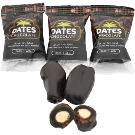 Chocolate Dates - Milk Chocolate - Tamrah.co.uk