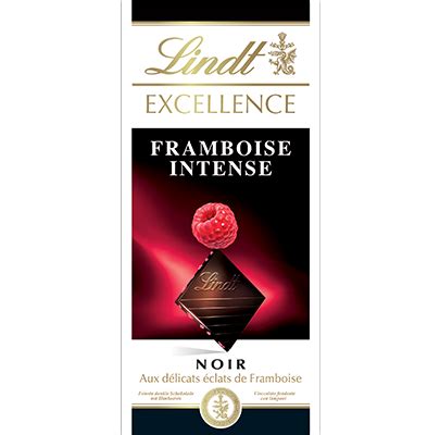 Lindt Chocolat Noir Framboise Intense Lindt Excellence G