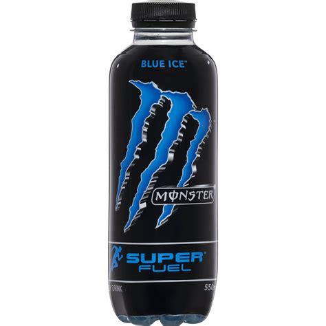 Monster Energy Super Fuel Blue Ice Bottle 550ml Woolworths