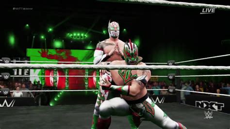 WWE 2K18 Sin Cara And Kalisto Custom Attire Mexico Color YouTube