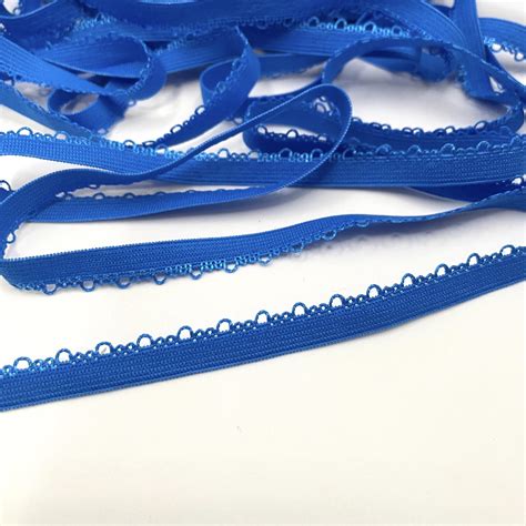 Elastic Lingerie Knicker Picot Edge La Mm White