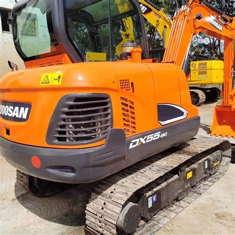 Used Mini Excavador 5 Ton Secondhand Doosan Dx55 Small Hydraulic