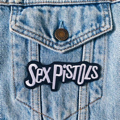 Sex Pistols Patch Chunky Font Nowstalgia