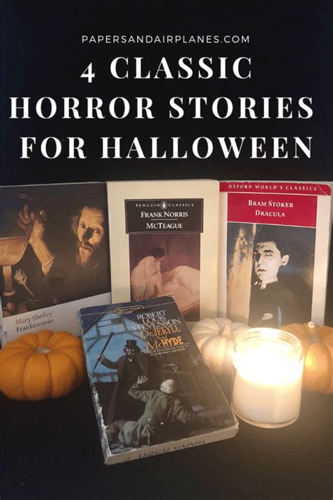 Four Classic Horror Stories for Halloween – Papers and Airplanes