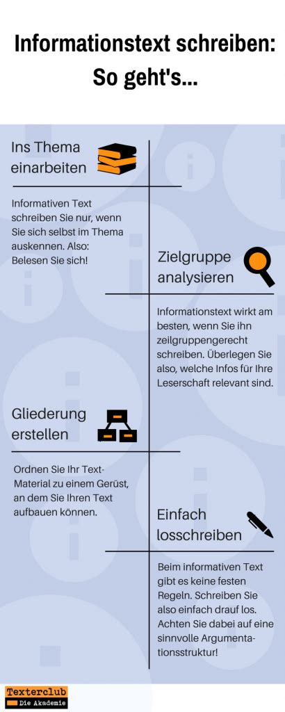 Informativen Text Schreiben Tipps Tricks Regeln