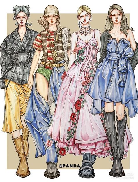 Pin by ℝ𝕚𝕟𝕟𝕖 on LIFE PUZZLES Fashion design sketches Fashion