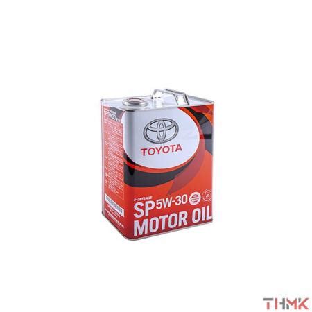 Масло моторное TOYOTA SP 5W-30 (4 л) купить по цене 3401 ₽ в ...