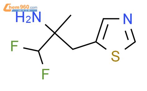 2161113 32 0 1 1 Difluoro 2 Methyl 3 1 3 Thiazol 5 Yl Propan 2