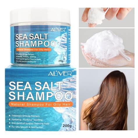 Aliver Sea Salt Anti Dandruff Shampoo For Dandruff And Scalp Treatment