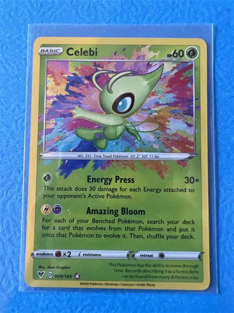 Pok Mon Tcg Celebi Vivid Voltage Holo Amazing Rare Ebay