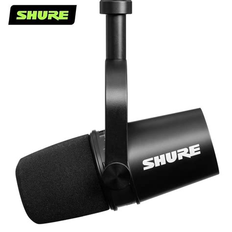 Shure Микрофон для подкастов MV7, черный купить на OZON по низкой цене ...