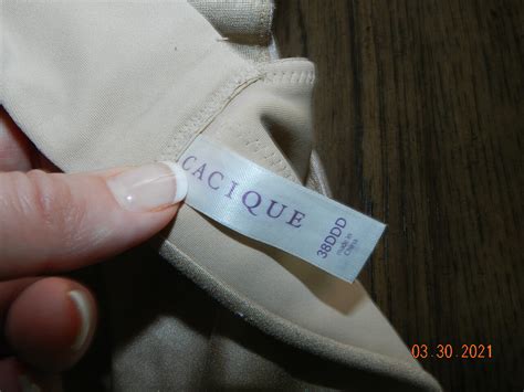 Cacique Beige Nude Balconette Bra 38DDD Gem