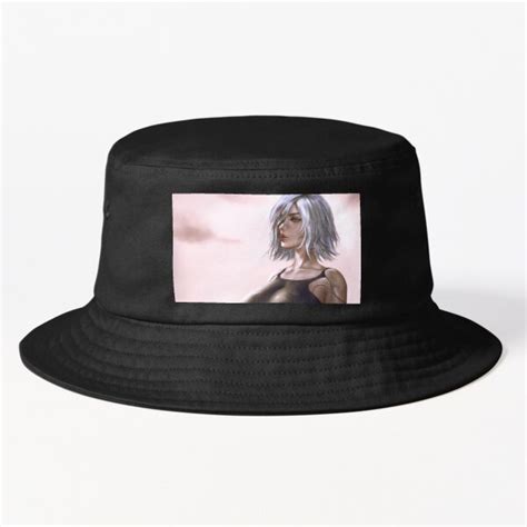 Sexy YoRHa A2 Nier Automata Lewd Hot Tits Boobs Thighs Anime Hentai Android Girl Bucket Hat